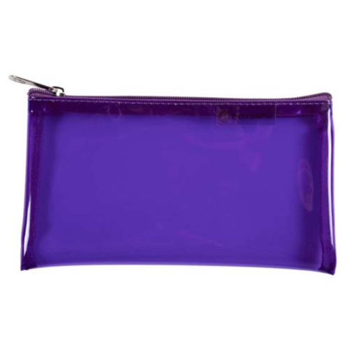 Picture of EXACOMPTA IDERAMA RECTANGLE PENCIL CASE PURPLE